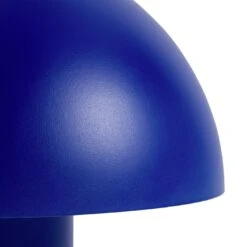 Habitat Ngami Mushroom Aluminium LED Touch Table Lamp - Blue -Home Sales Store 9521535 R Z002A