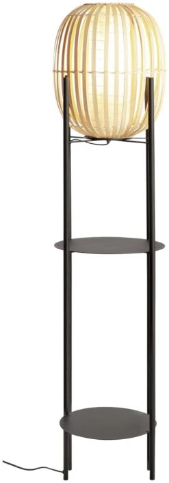 Habitat Aoki Bamboo Shelved Floor Lamp -Home Sales Store 9521700 R Z002A