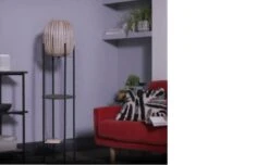 Habitat Aoki Bamboo Shelved Floor Lamp -Home Sales Store 9521700 R Z002C