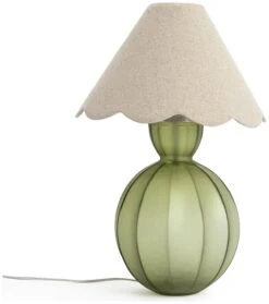 Habitat Estella Glass Table Lamp - Green -Home Sales Store 9522613 R Z001C