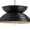 Habitat Hypnos Spun Bamboo 2 Tier Shade - Black -Home Sales Store 9523832 R Z001A