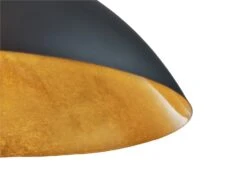 Habitat Yuno Leaf Pendant Shade - Black And Gold -Home Sales Store 9524257 R Z002A