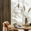 Habitat Ori Dimple Glass Pendant - Clear -Home Sales Store 9525067 R Z001A