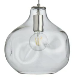 Habitat Ori Dimple Glass Pendant - Clear -Home Sales Store 9525067 R Z002A