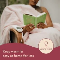 Dreamland Snuggle Up Pink Heated Throw - Large 13 Dreamland Snuggle Up Pink Heated Throw - Large -Home Sales Store 9528332 R Z003A