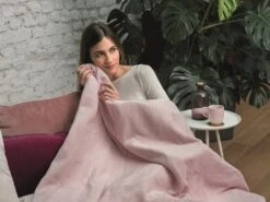 Dreamland Snuggle Up Pink Heated Throw - Large 19 Dreamland Snuggle Up Pink Heated Throw - Large -Home Sales Store 9528332 R Z009A