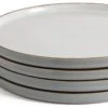 Habitat Speckle 4 Piece Stoneware Dinner Plate - Grey -Home Sales Store 9529575 R Z001A