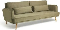 Habitat Andy Clic Clac Velvet Sofa Bed - Sage -Home Sales Store 9531082 R Z003A
