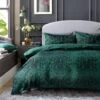 Habitat Floral Cheetah Print Green Bedding Set - Single -Home Sales Store 9531422 R Z001A