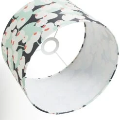 Habitat Cruz Scandi Printed 30cm Drum Shade -Home Sales Store 9532287 R Z003A