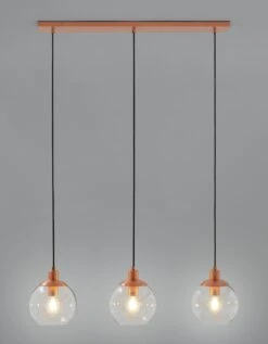 Habitat Coleman Metal 3 Light Bar Pendant Light - Copper 13 Habitat Coleman Metal 3 Light Bar Pendant Light - Copper -Home Sales Store 9536128 R Z002C