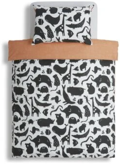 Habitat Kids Pure Cotton Twin Pack Bedding Set - Toddler -Home Sales Store 9536551 R Z002A