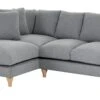 Habitat Carrie Fabric Left Hand Corner Chaise Sofa - Grey -Home Sales Store 9539084 R Z001A