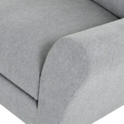 Habitat Carrie Fabric Left Hand Corner Chaise Sofa - Grey -Home Sales Store 9539084 R Z009A
