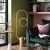 Habitat Pill LED Floor Lamp - Brushed Brass -Home Sales Store 9542569 R Z001A