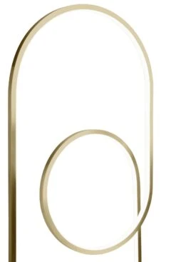 Habitat Pill LED Floor Lamp - Brushed Brass -Home Sales Store 9542569 R Z006A