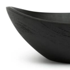 Habitat Mango Wood Serve Bowl - Black 11 Habitat Mango Wood Serve Bowl - Black -Home Sales Store 9544062 R Z002A
