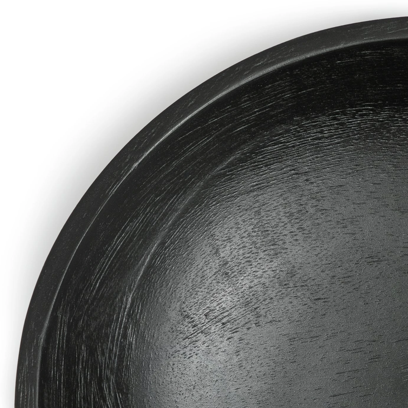 Habitat Mango Wood Serve Bowl - Black 8 Habitat Mango Wood Serve Bowl - Black - Image 6