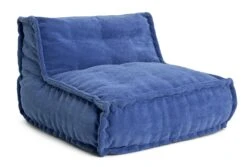 Kaikoo Estelle Quilted Bean Bag - Blue -Home Sales Store 9546527 R Z002A