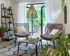 Habitat Nora 2 Seater Metal Garden Bistro Set - Grey -Home Sales Store 9548415 R Z004C