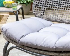 Habitat Nora 2 Seater Metal Garden Bistro Set - Grey -Home Sales Store 9548415 R Z009C