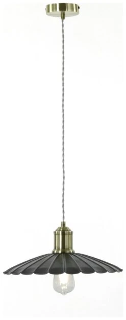 Habitat Pixie Pewter Metal Pendant Light - Nickel Finish 10 Habitat Pixie Pewter Metal Pendant Light - Nickel Finish -Home Sales Store 9551835 R Z002A