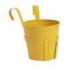 GSB Bright Balcony Yellow Planters-Set Of 3 -Home Sales Store 9552140 R Z001A