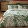 Habitat Cotton 180TC Maxi Leaf Green Bedding Set - Single -Home Sales Store 9555374 R Z001A