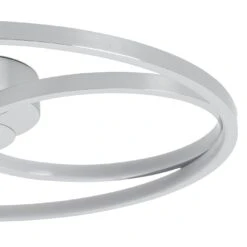 Habitat Pill Metal LED Flush Ceiling Light - Chrome -Home Sales Store 9555628 R Z002A