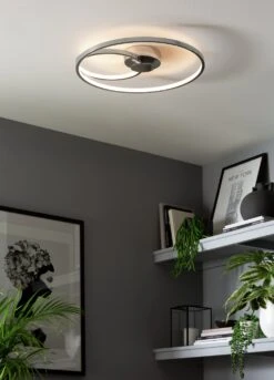 Habitat Pill Metal LED Flush Ceiling Light - Chrome -Home Sales Store 9555628 R Z002C