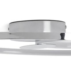 Habitat Pill Metal LED Flush Ceiling Light - Chrome -Home Sales Store 9555628 R Z003A