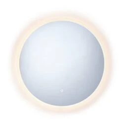 Habitat Circle Backlight LED Mirror - White -Home Sales Store 9559246 R Z002A