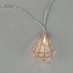 Habitat Warm White Geo Pendant Solar LED String Lights 7 Habitat Warm White Geo Pendant Solar LED String Lights -Home Sales Store 9559521 R Z002A