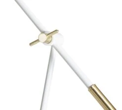 Habitat Vesper Cone Task Table Lamp - White & Gold -Home Sales Store 9559648 R Z003A