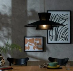 Habitat Linen Otton 2 Tier Easy Fit Shade - Black 13 Habitat Linen Otton 2 Tier Easy Fit Shade - Black -Home Sales Store 9561478 R Z002C