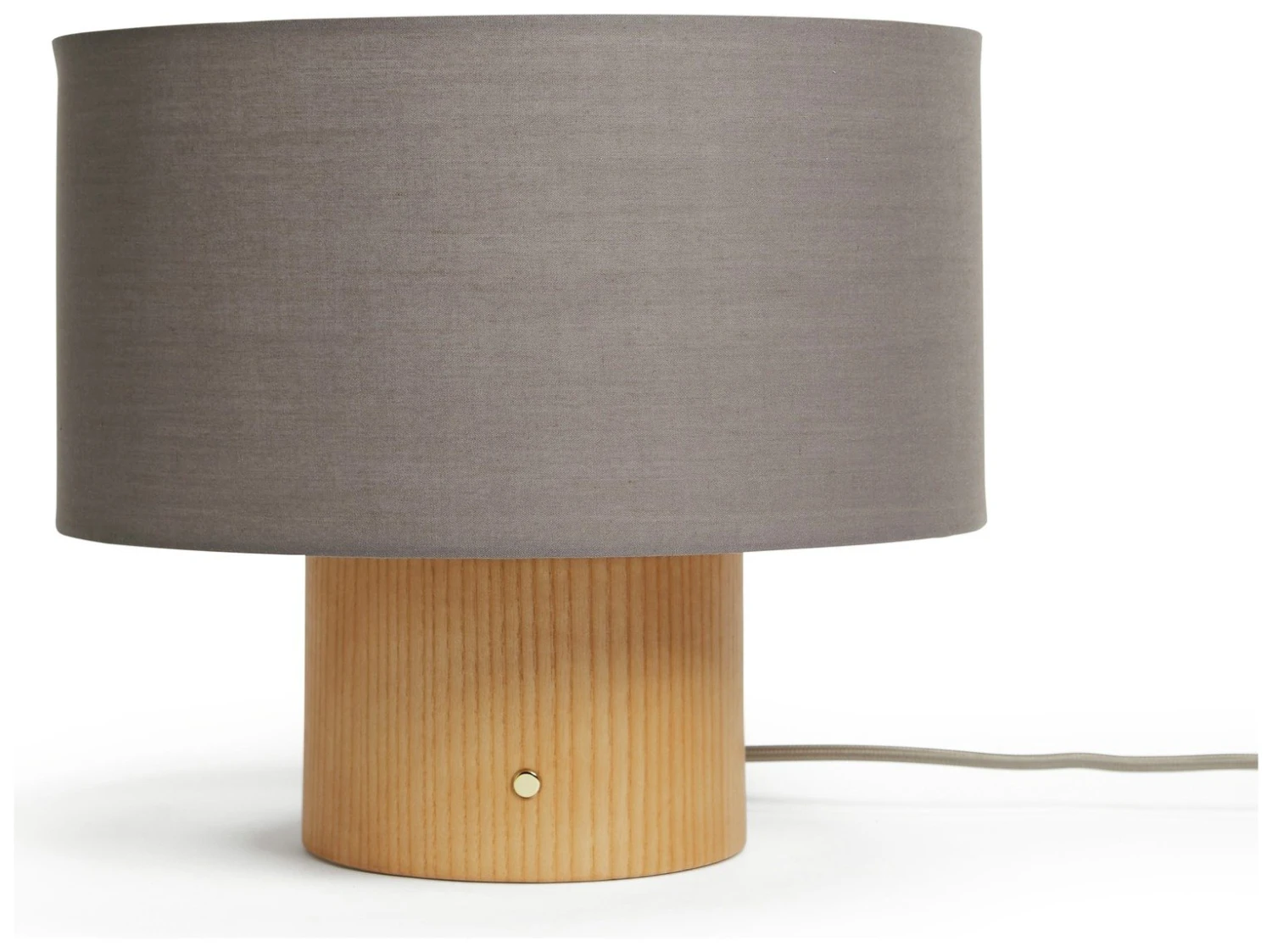 Habitat Modern Scandi Touch Table Lamp - Ash Grey & Oak 4 Habitat Modern Scandi Touch Table Lamp - Ash Grey & Oak - Image 2
