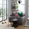 Habitat Nalone Arc Floor Lamp – Chrome & Marble -Home Sales Store 9562415 R Z001A