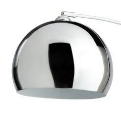 Habitat Nalone Arc Floor Lamp – Chrome & Marble -Home Sales Store 9562415 R Z005A