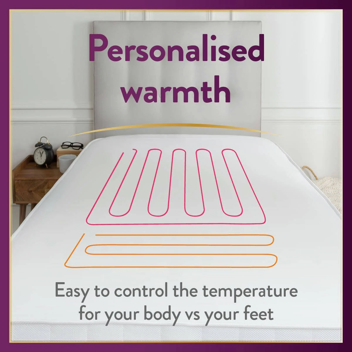 Slumberdown Perfectly Warm Luxury Electric Blanket - Single 8 Slumberdown Perfectly Warm Luxury Electric Blanket - Single - Image 6