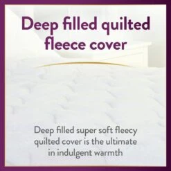 Slumberdown Perfectly Warm Luxury Electric Blanket - Single 25 Slumberdown Perfectly Warm Luxury Electric Blanket - Single -Home Sales Store 9564516 R Z007A