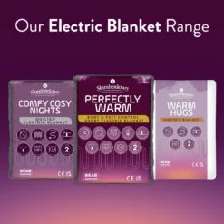 Slumberdown Perfectly Warm Luxury Electric Blanket - Single 32 Slumberdown Perfectly Warm Luxury Electric Blanket - Single -Home Sales Store 9564516 R Z014A