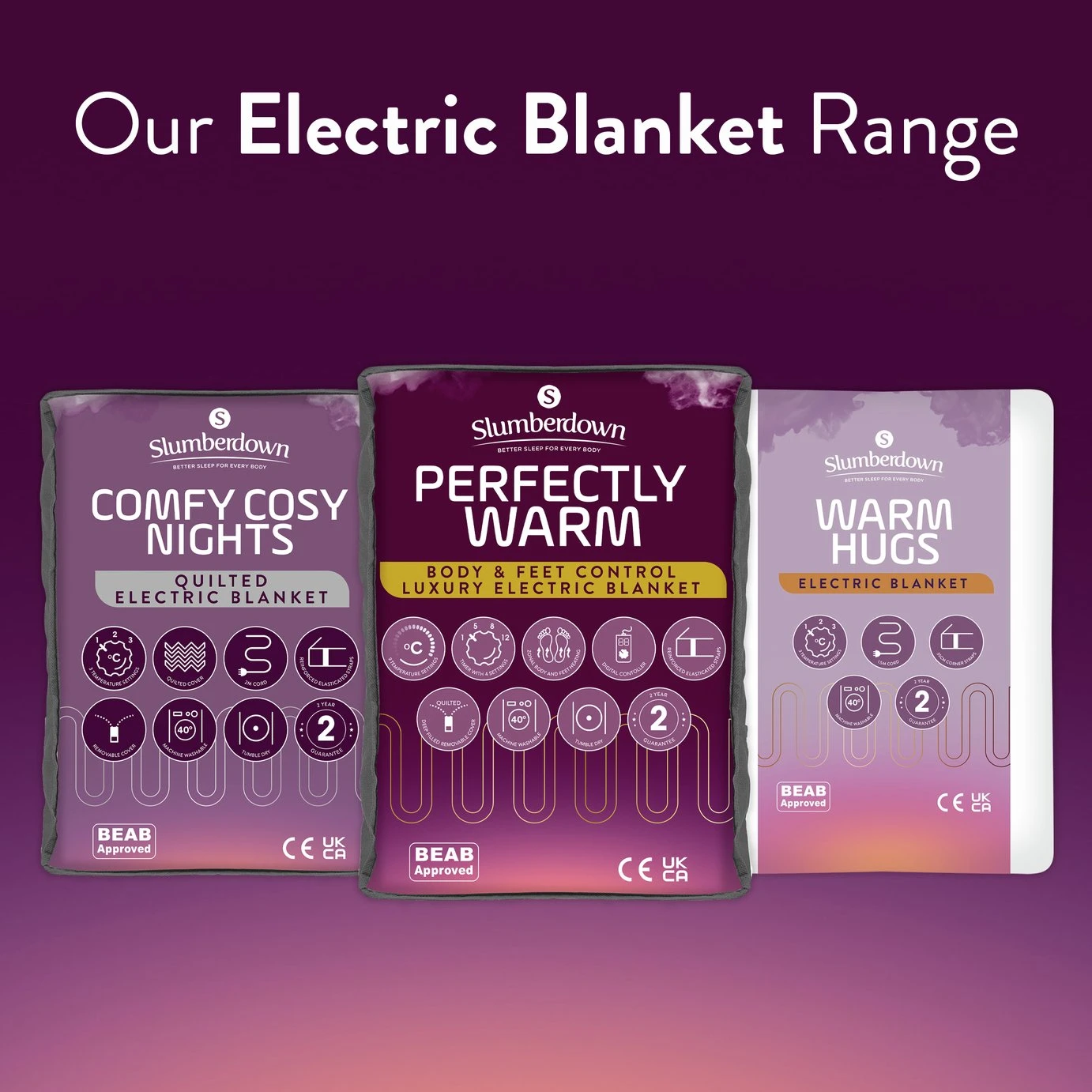 Slumberdown Perfectly Warm Luxury Electric Blanket - Single 17 Slumberdown Perfectly Warm Luxury Electric Blanket - Single - Image 15