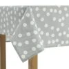 Habitat Spot Wipe Clean Tablecloth - Grey And White -Home Sales Store 9566710 R Z001A