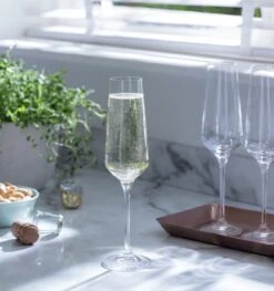 Habitat Dalston Set Of 4 Champagne Flutes -Home Sales Store 9570885 R Z001C