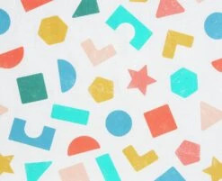 Habitat Kids Colourful Shapes 2 Pack Fitted Sheets - Cot 12 Habitat Kids Colourful Shapes 2 Pack Fitted Sheets - Cot -Home Sales Store 9571310 R B002