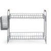 Habitat Industrial Wire Dish Drainer - Grey 1 Habitat Industrial Wire Dish Drainer - Grey -Home Sales Store 9571712 R Z001A