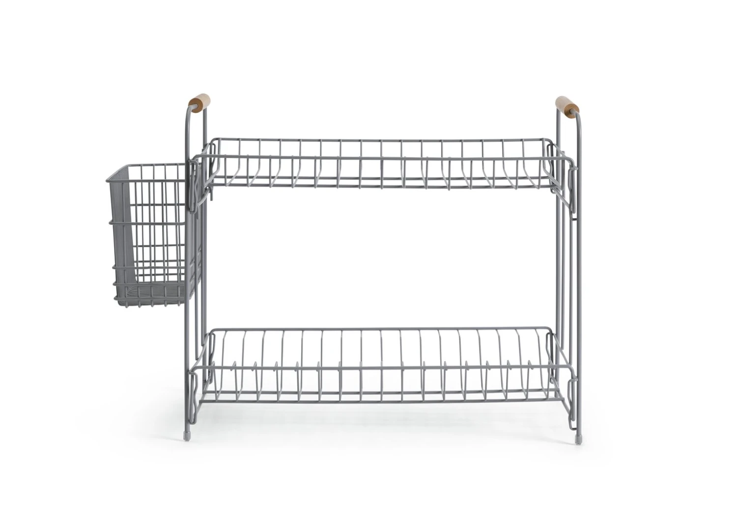 Habitat Industrial Wire Dish Drainer - Grey 3 Habitat Industrial Wire Dish Drainer - Grey