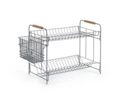 Habitat Industrial Wire Dish Drainer - Grey 8 Habitat Industrial Wire Dish Drainer - Grey -Home Sales Store 9571712 R Z003A