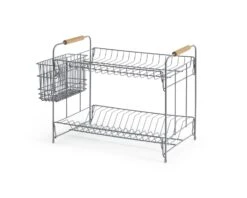 Habitat Industrial Wire Dish Drainer - Grey 9 Habitat Industrial Wire Dish Drainer - Grey -Home Sales Store 9571712 R Z004A