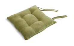 Habitat Citrine Pack Of 2 Seat Cushions - Olive Green -Home Sales Store 9572508 R Z002A